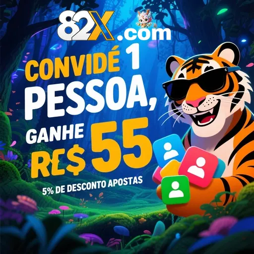 82X Indique amigos para receber um bônus